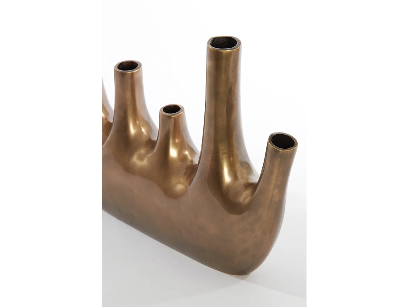 Vase KUTA - 43x7,5x28cm - Bronze