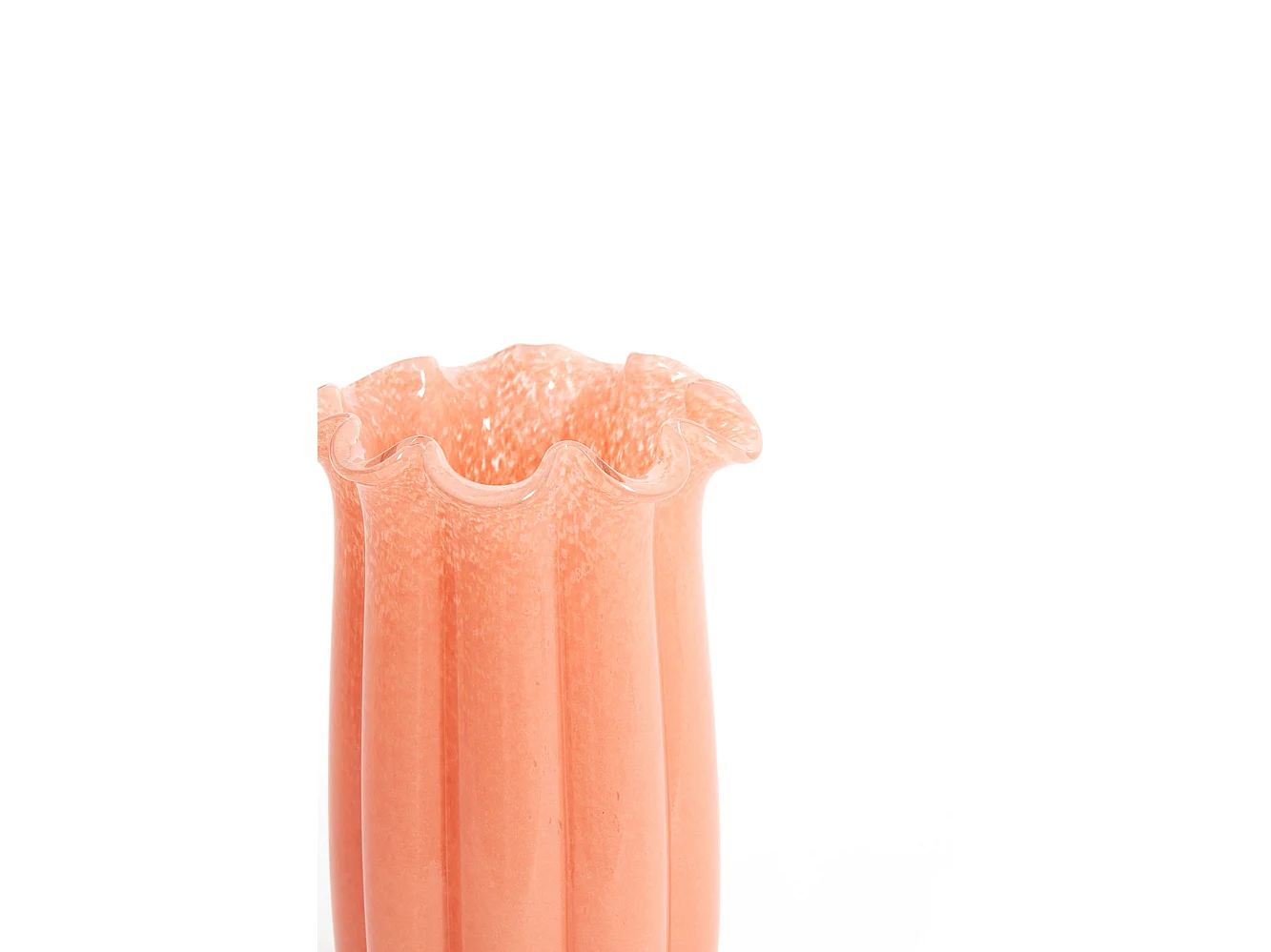 Vase SEDONA - Ø16x27cm - Orange