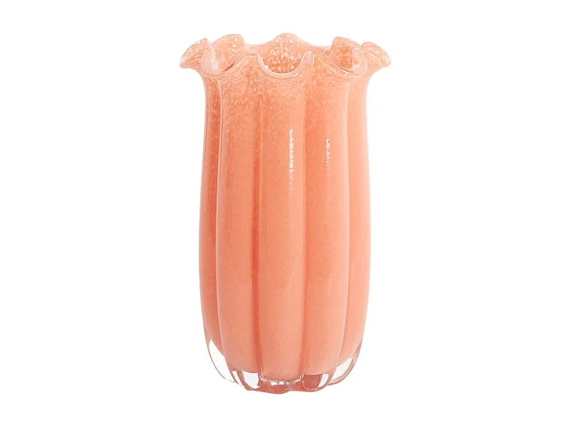 Jarrón SEDONA - Ø16x27cm - Naranja