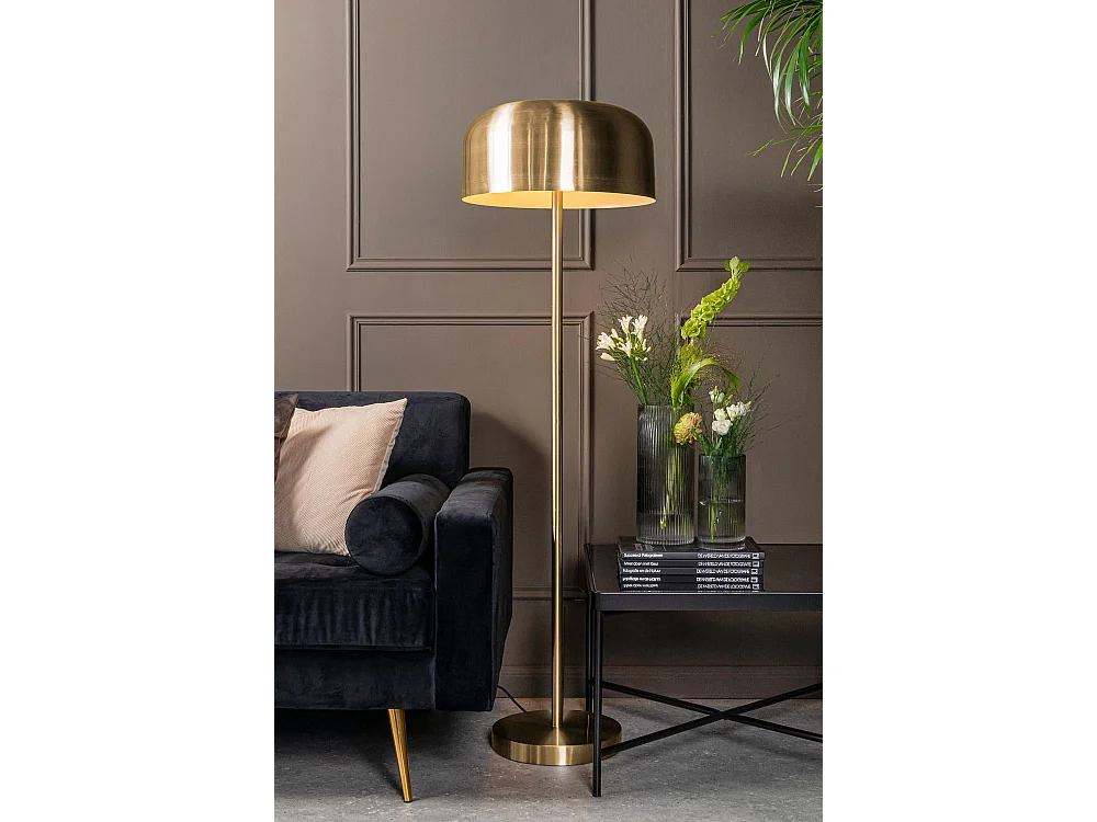 Vase Allure Straight Groß - Dunkelgrau