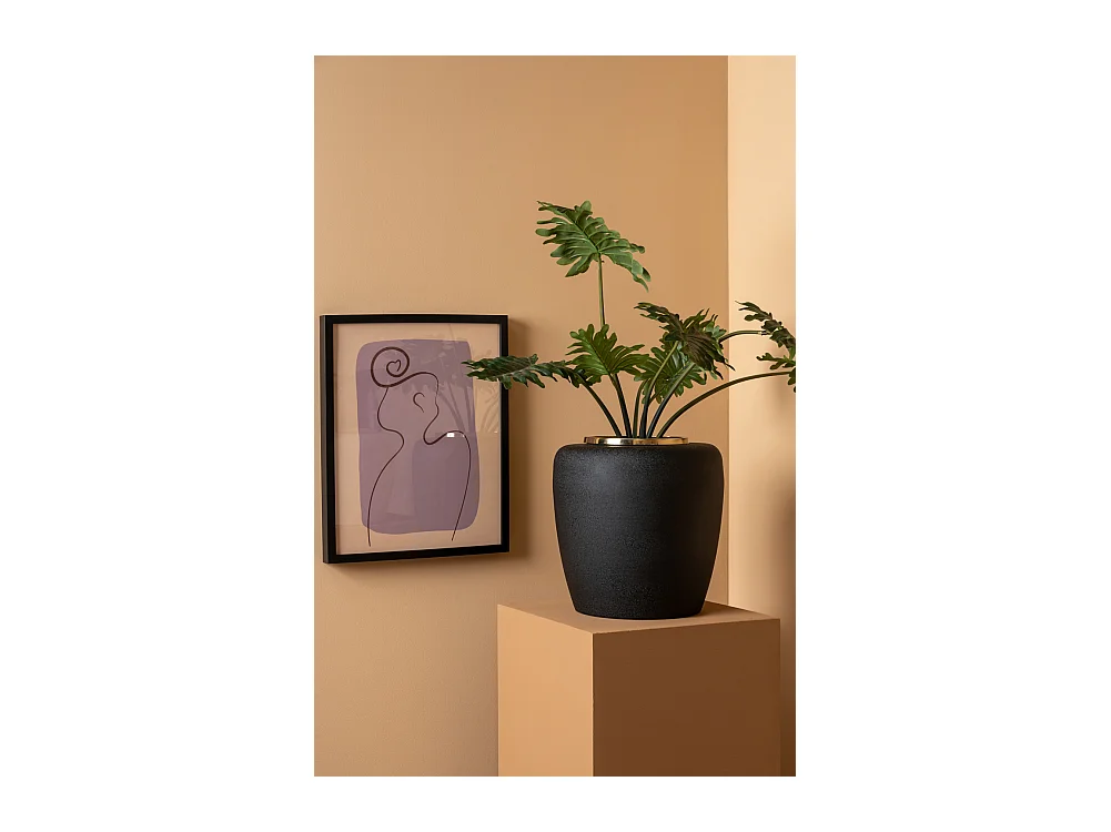 Vase Dex - Noir - Vase décoratif