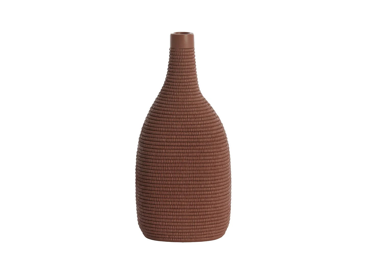 Vase YOUNA - 16x12x33cm - Rouge