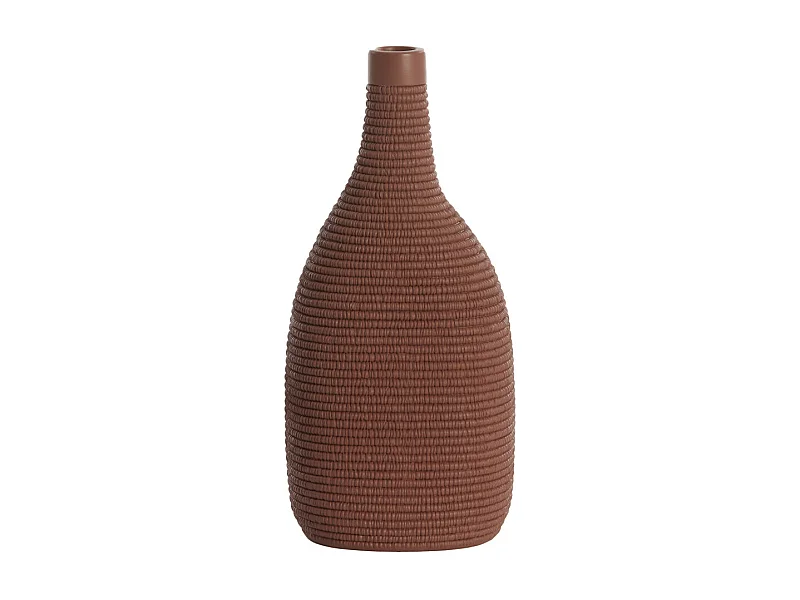 Vase YOUNA - 16x12x33cm - Rouge