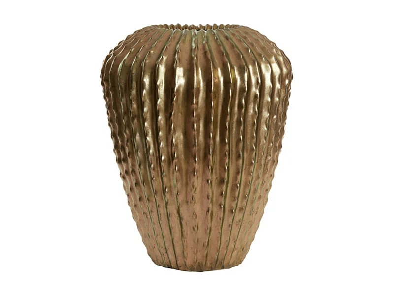 Vase CACTI - Ø52x65cm - Doré