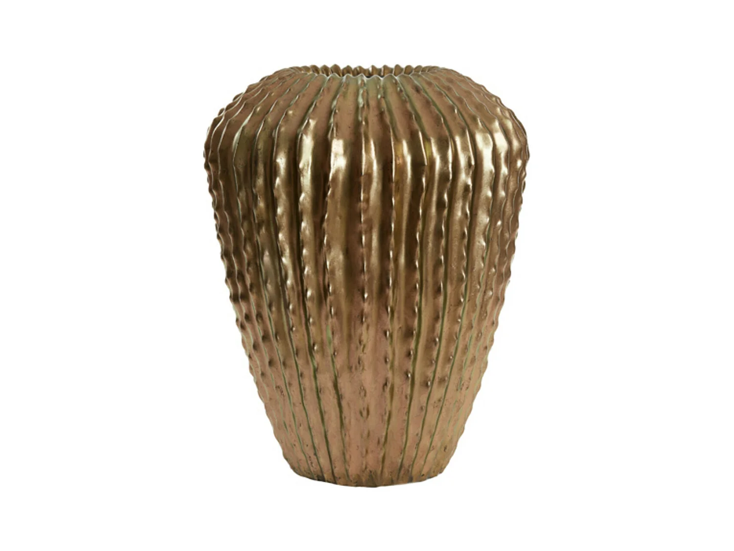 Vase CACTI - Ø52x65cm - Doré