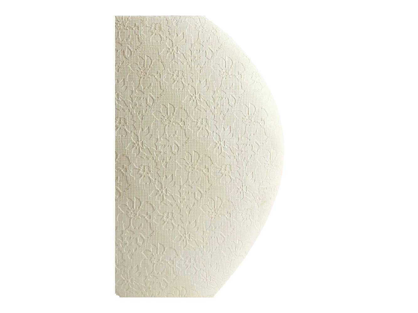 Vase RENDA - 29,5x10x30cm - Weiß