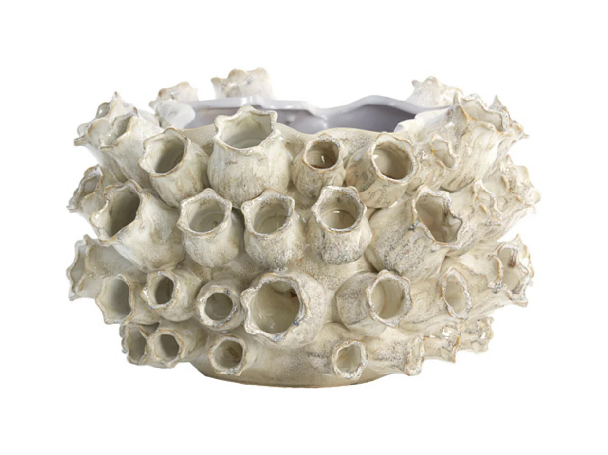 Vase KEIKI - 36x34,5x23cm - Marron