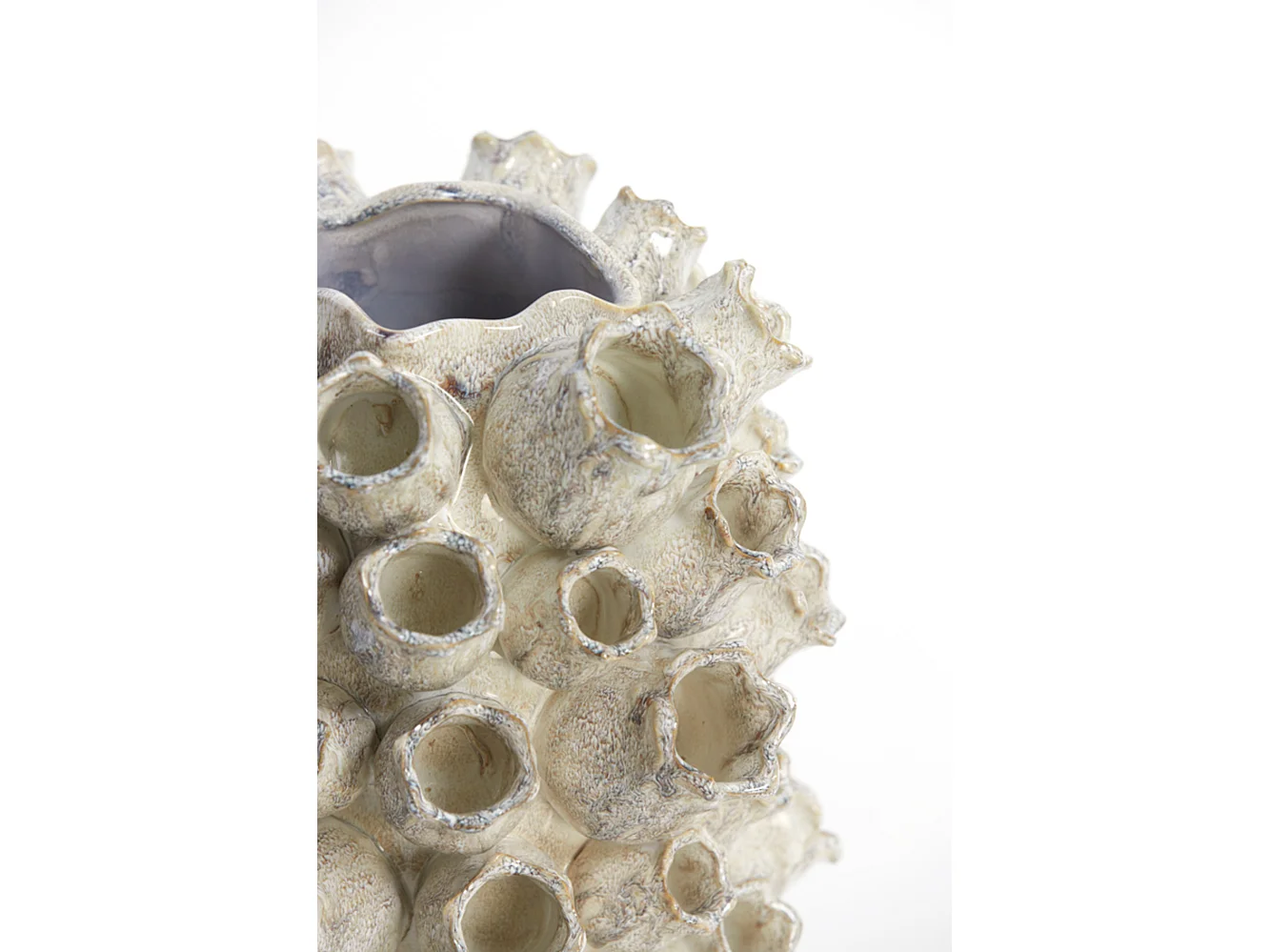 Vase KEIKI - 36x34,5x23cm - Marron