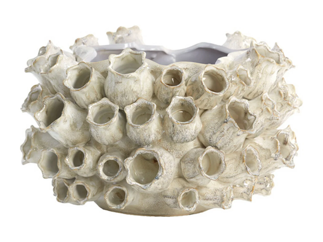 Vase KEIKI - 36x34,5x23cm - Marron