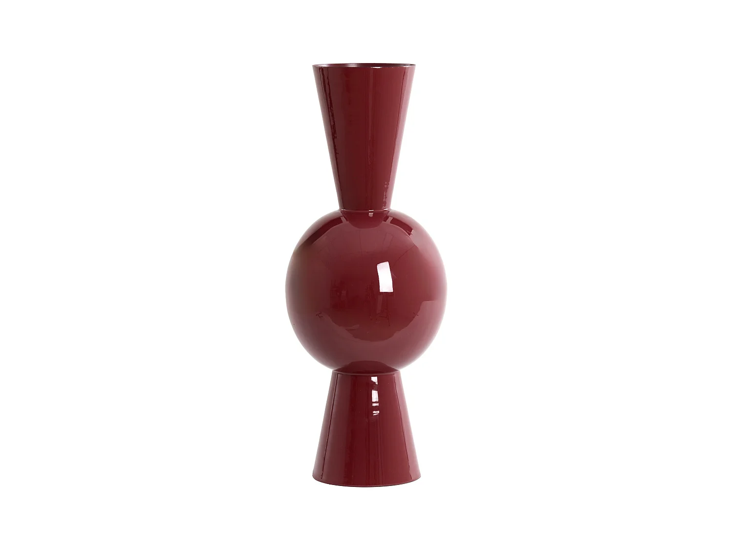 Vase CHEDI - Ø30x75cm - Rouge
