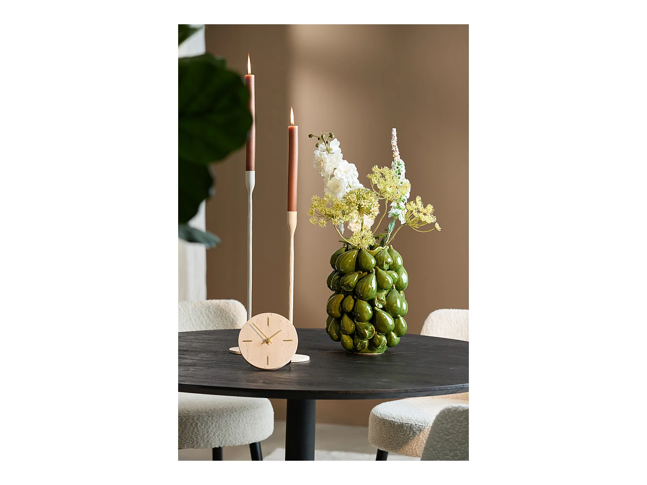 Vase NATALIA - 23,5x23x32,5cm - Vert