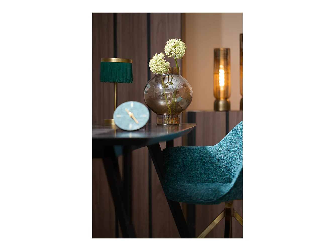 Vase DUSIT - Ø26x30cm - Orange