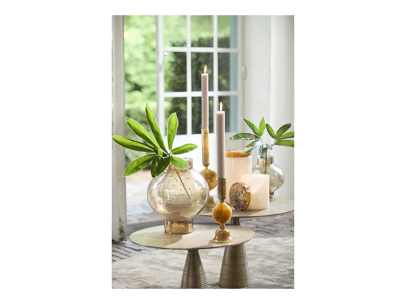 Vase DUSIT - Ø26x30cm - Orange