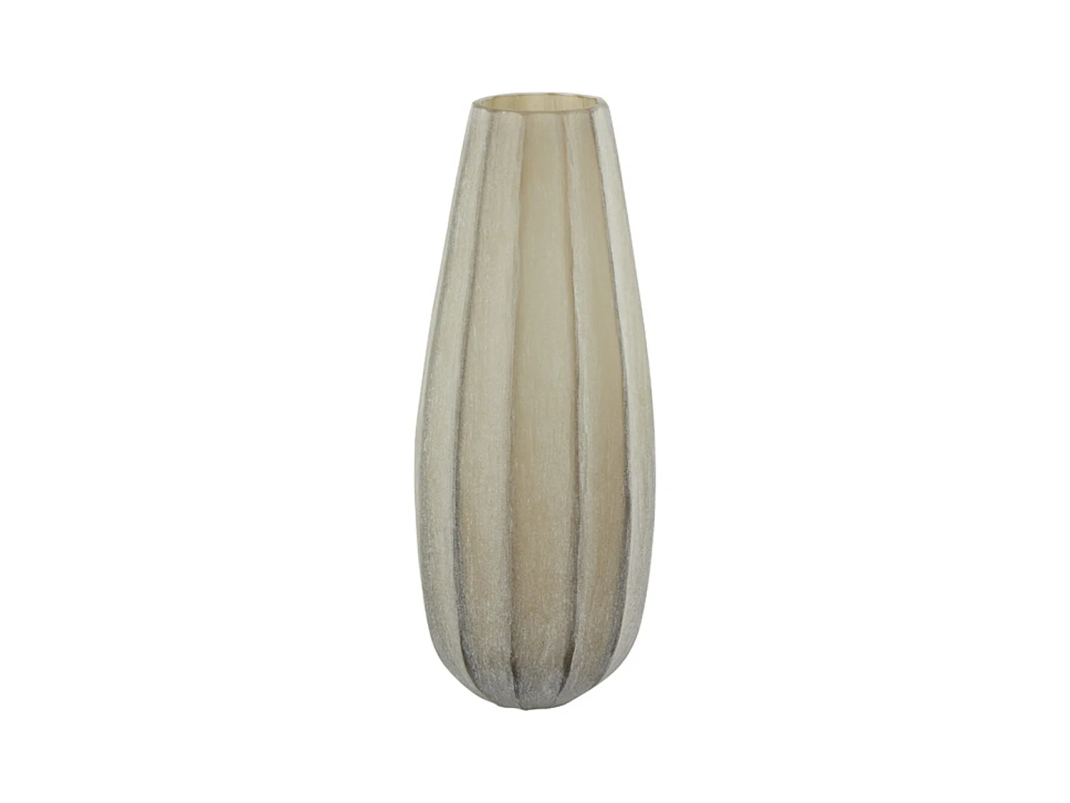 Vase BRADLEY - Ø17,5x44,5cm - Braun
