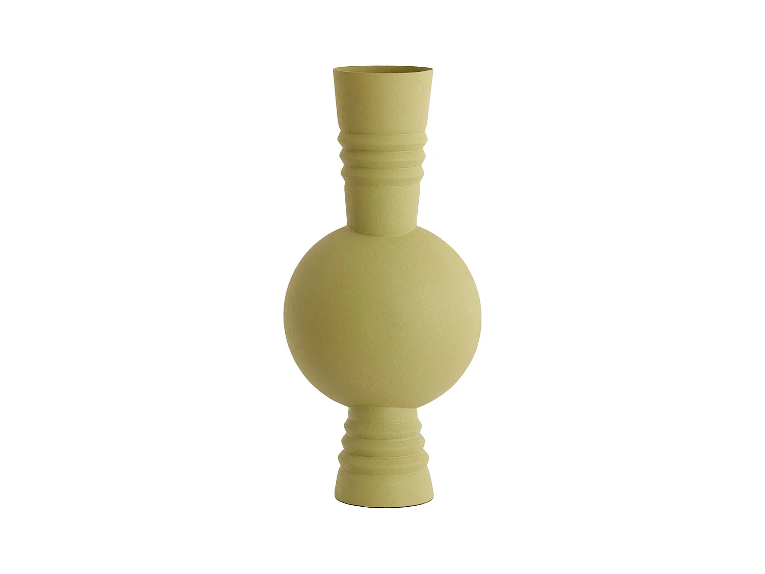 Vase KAVANSI - Ø18x54,5cm - Vert