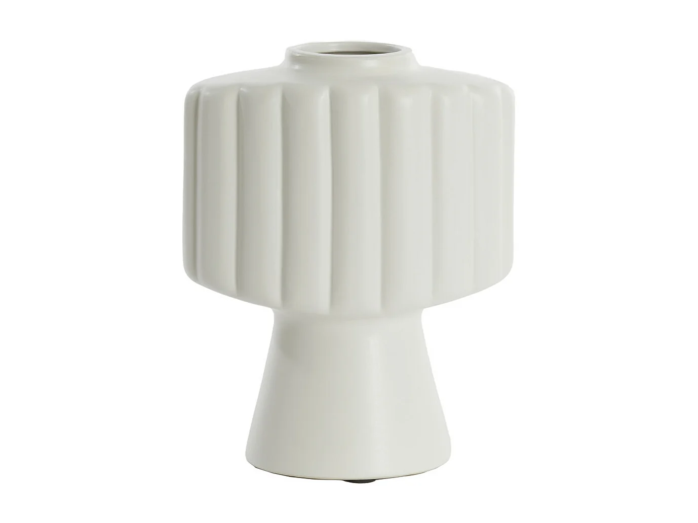 Vase GANDARA - 22,5x14,5x28,5cm - Blanc