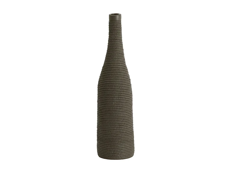 Vase YOUNA - Ø10x40cm - Marron