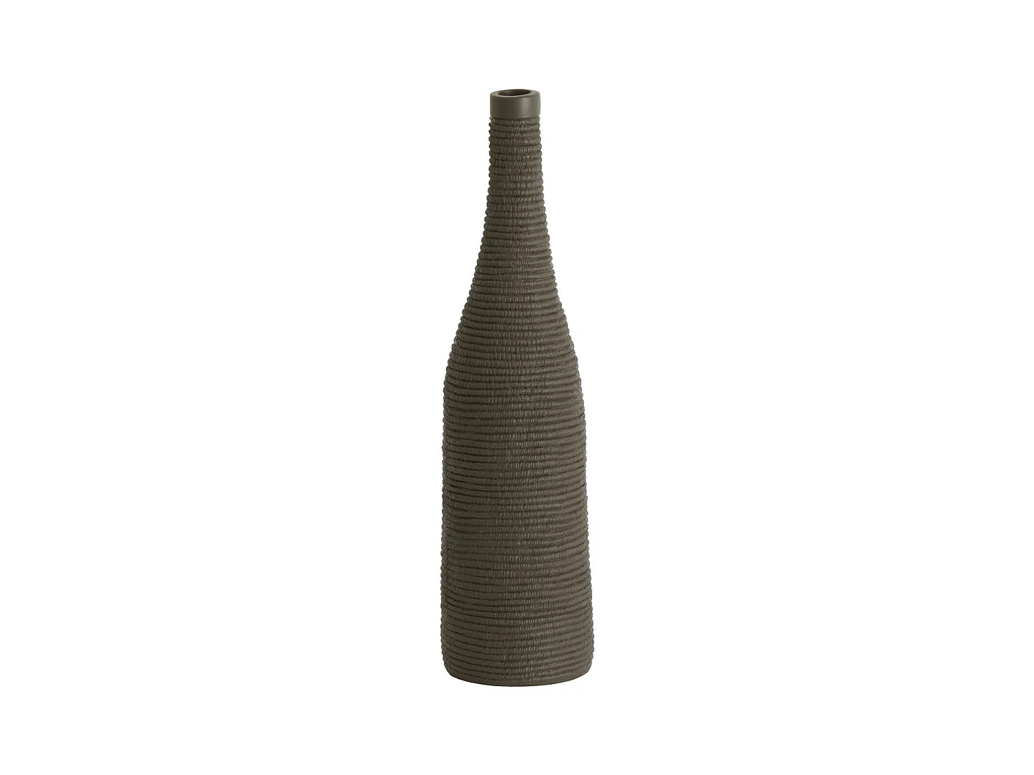 Vase YOUNA - Ø10x40cm - Marron