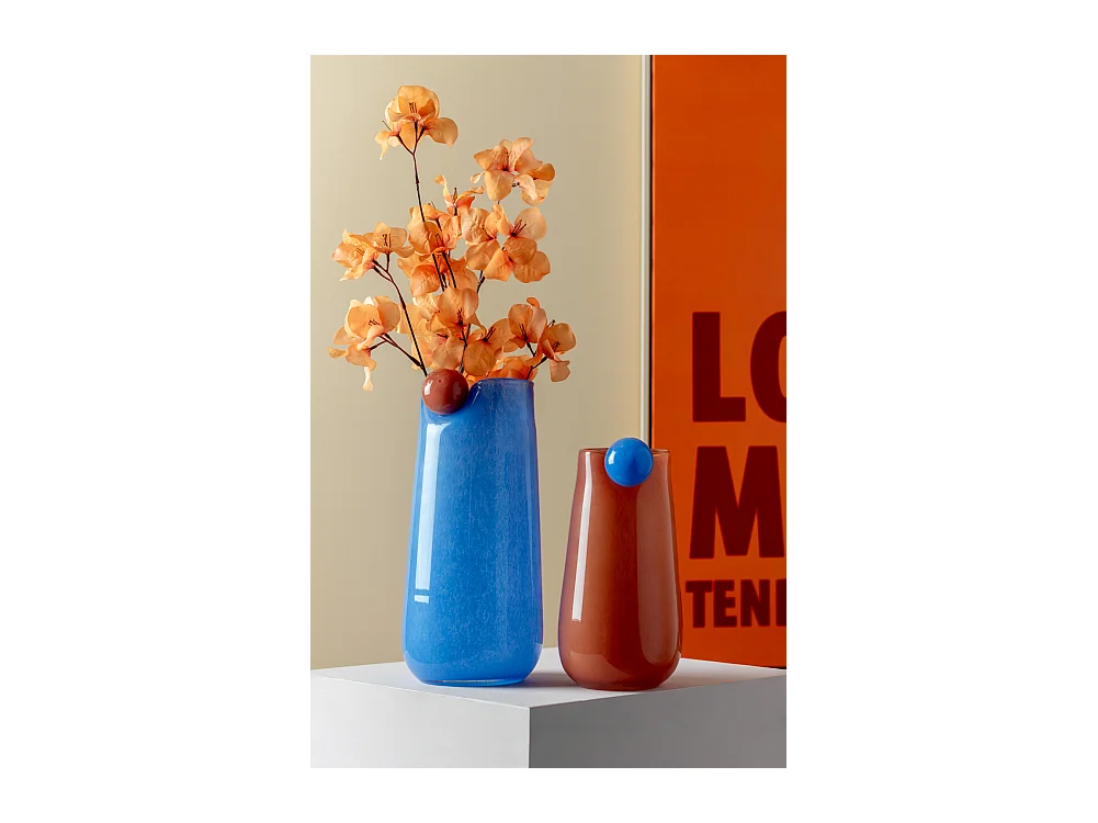 Vase Bolita Grand - Bleu Doux