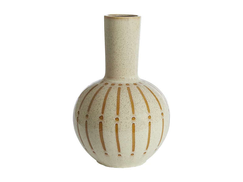 Vase ULLOA - Ø34x52cm - Marron