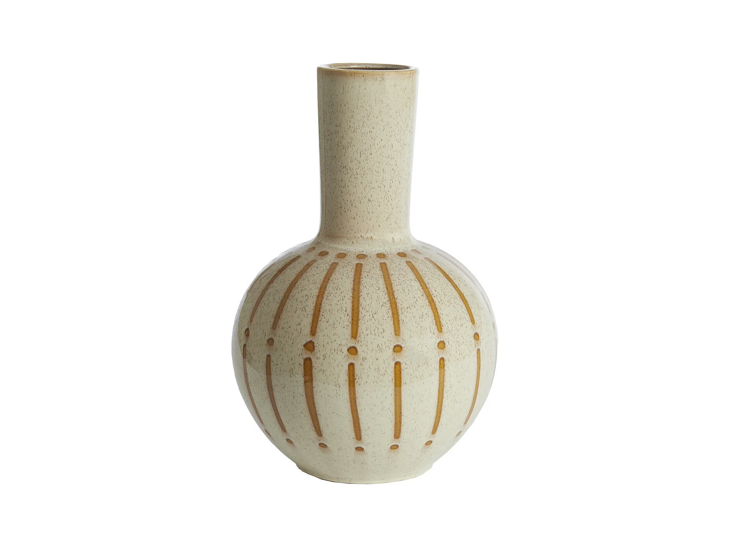 Vase ULLOA - Ø34x52cm - Marron
