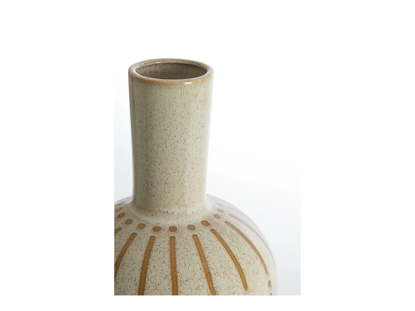 Vase ULLOA - Ø34x52cm - Marron