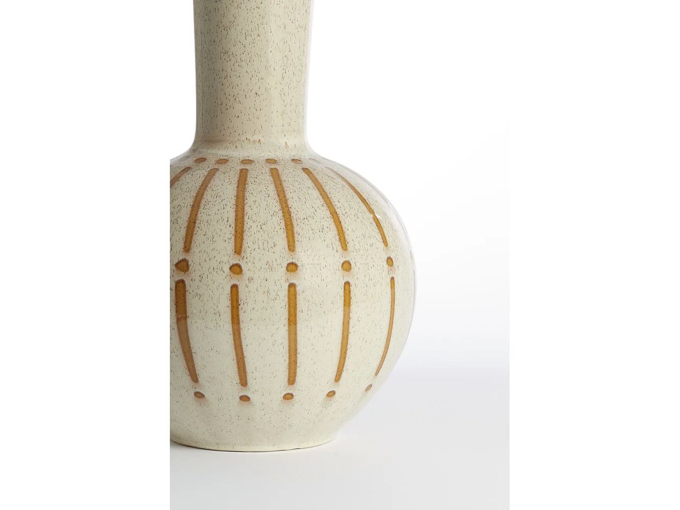 Vase ULLOA - Ø34x52cm - Marron