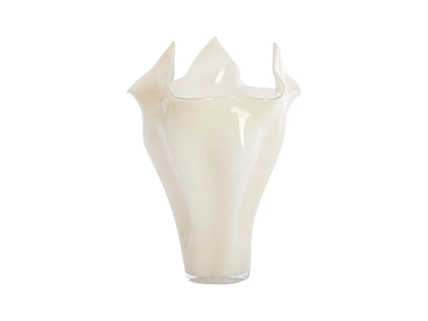 Vase AIORA - Ø42x53cm - Blanc