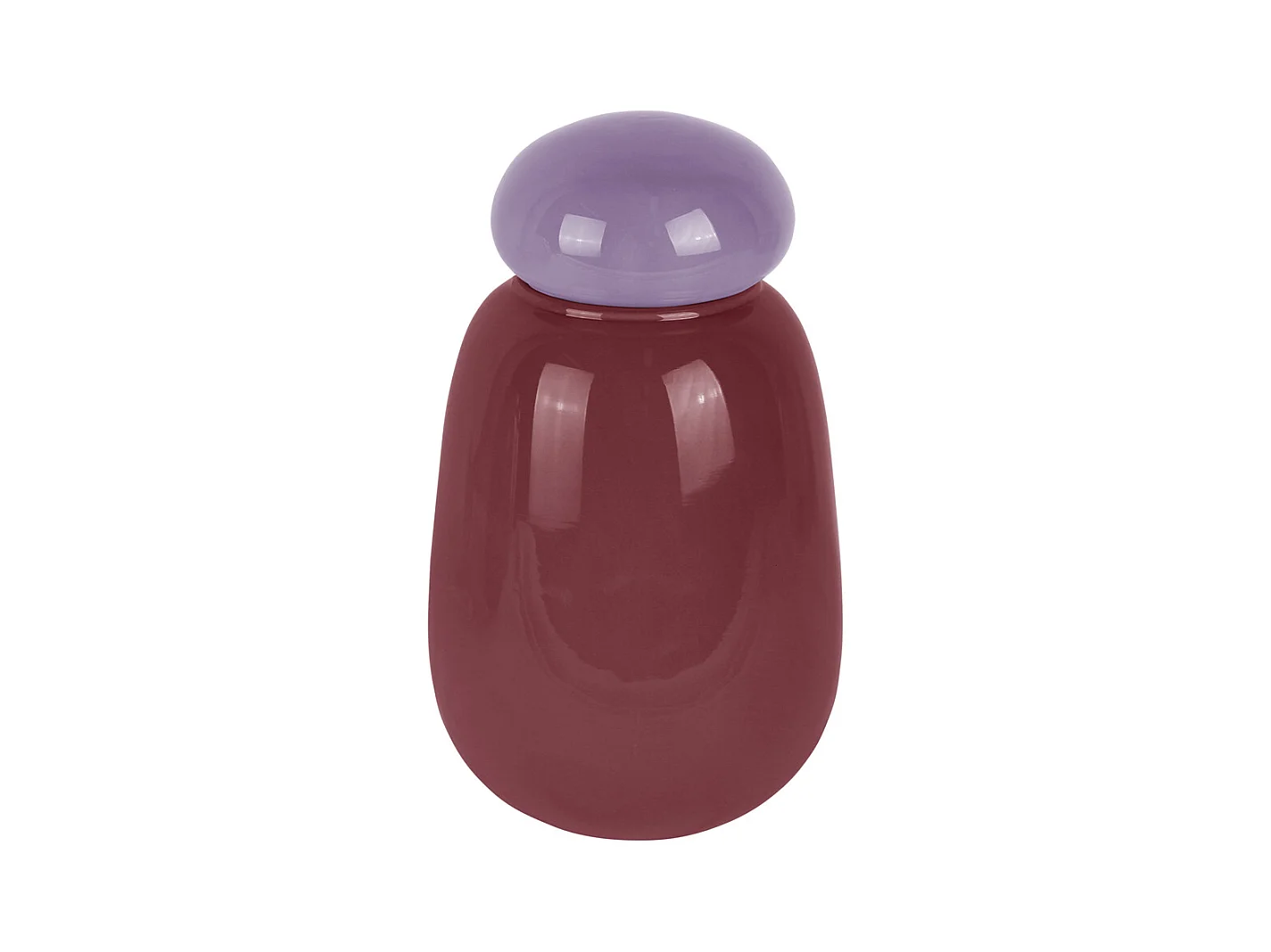 Vase Nuevo Dulce - Mauve foncé