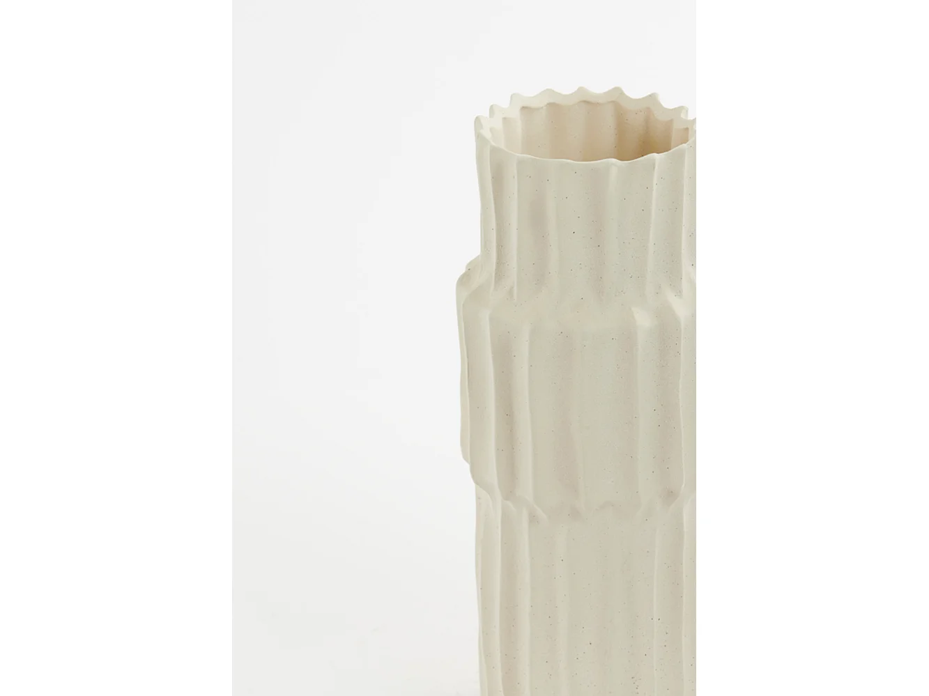 Vaas LONGA - Ø14.5x36cm - Wit