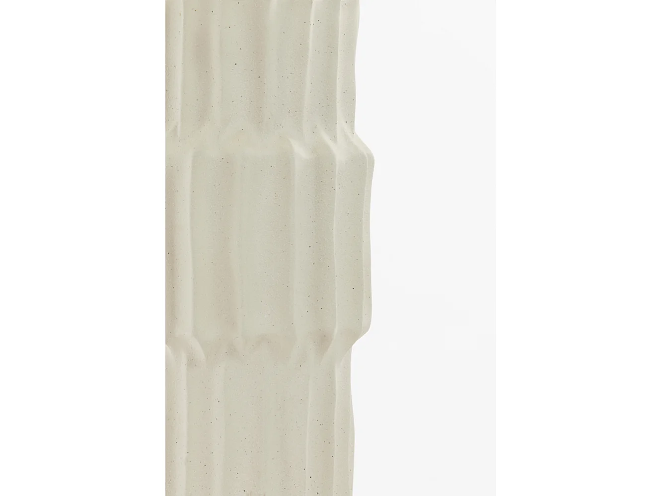 Vase LONGA - Ø14,5x36cm - Blanc