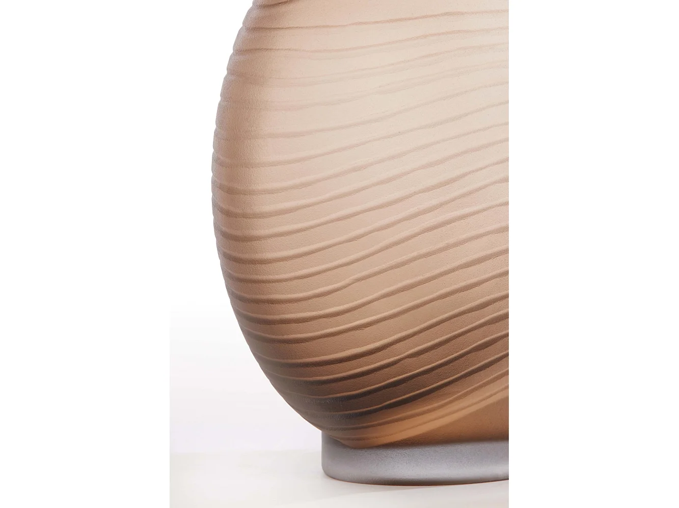 Vase TORNA - 25x13x27,5cm - Marron