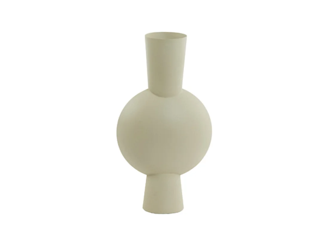 Vase KAVANDU - 22x14x40cm - Gris