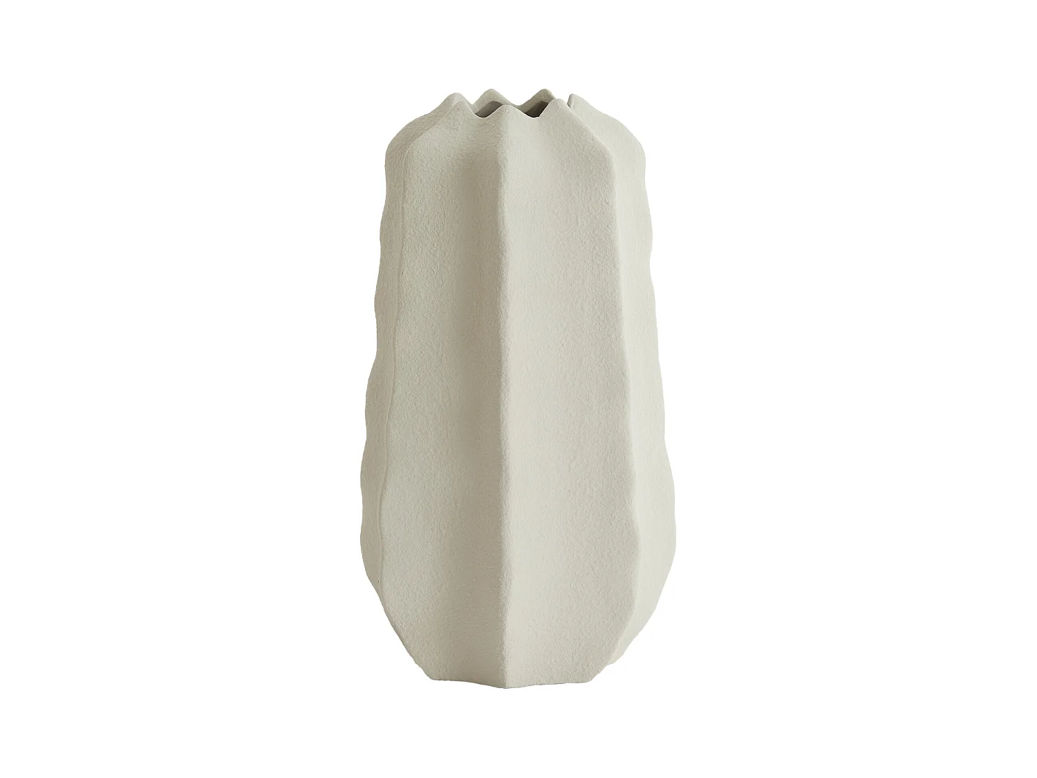 Vase ARIEIRO - Ø18,5x34cm - Blanc