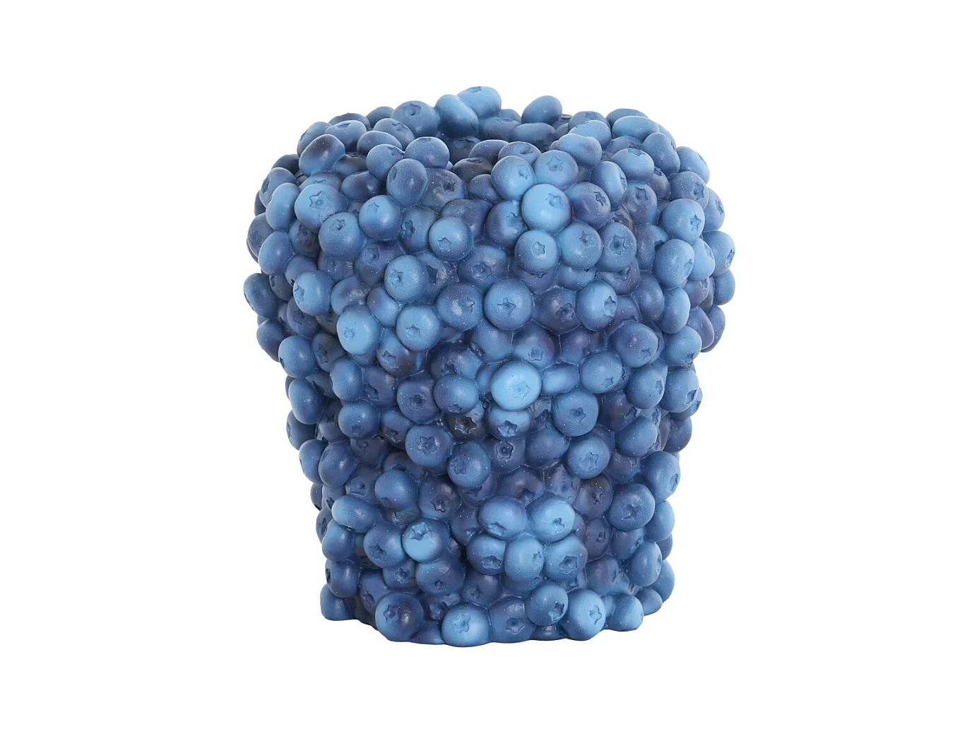Vase BERRIES - Ø20x20,5cm - Bleu