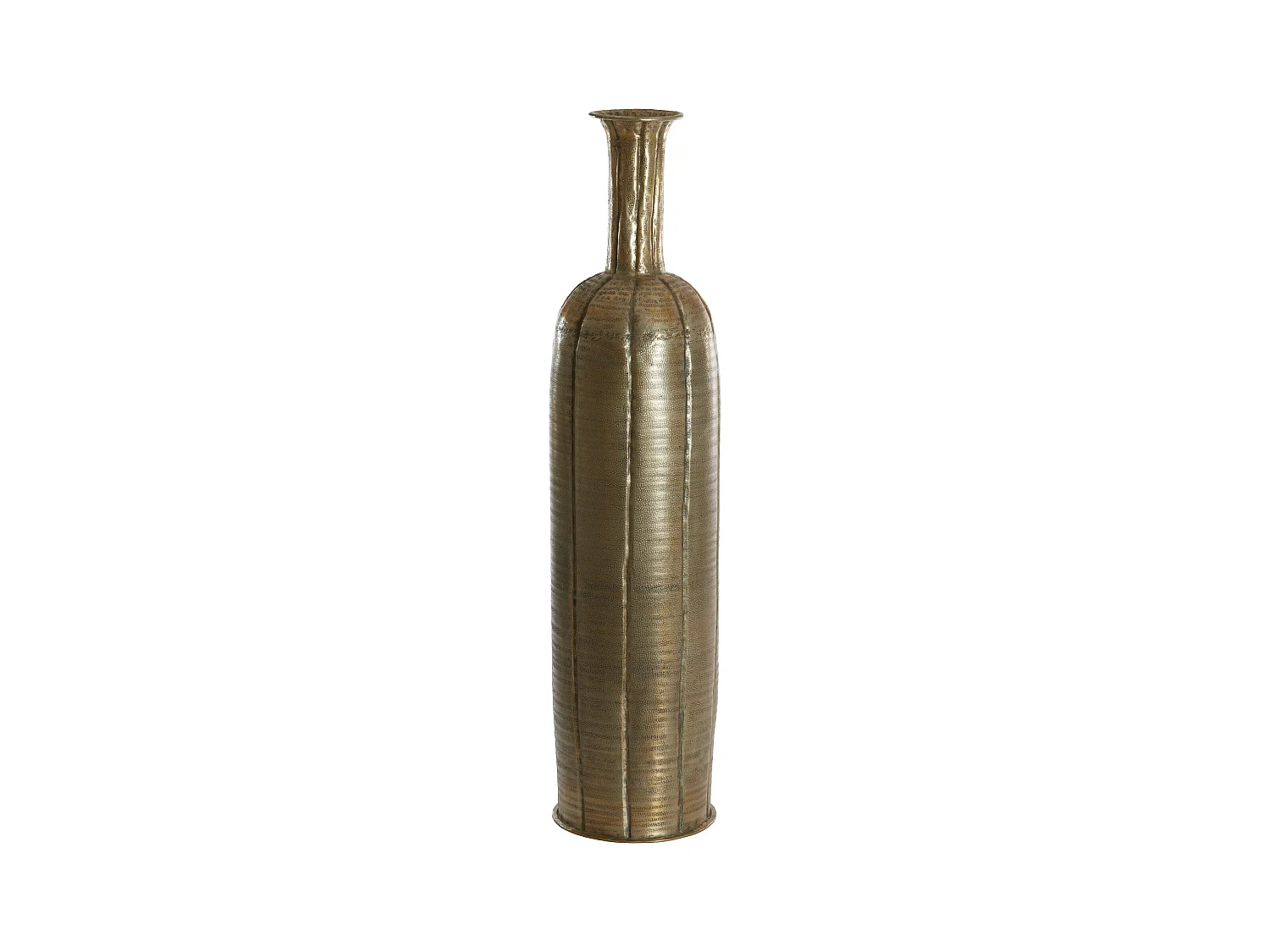 Vase PARTO - Ø22,5x93cm - Doré