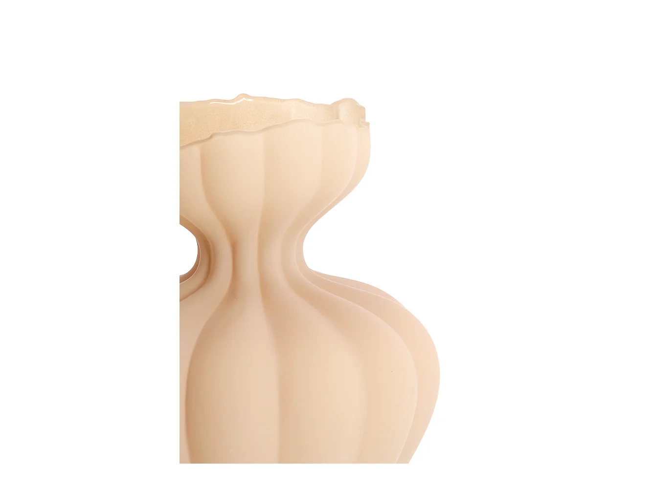 Vase VARENNA - Ø26x32cm - Braun