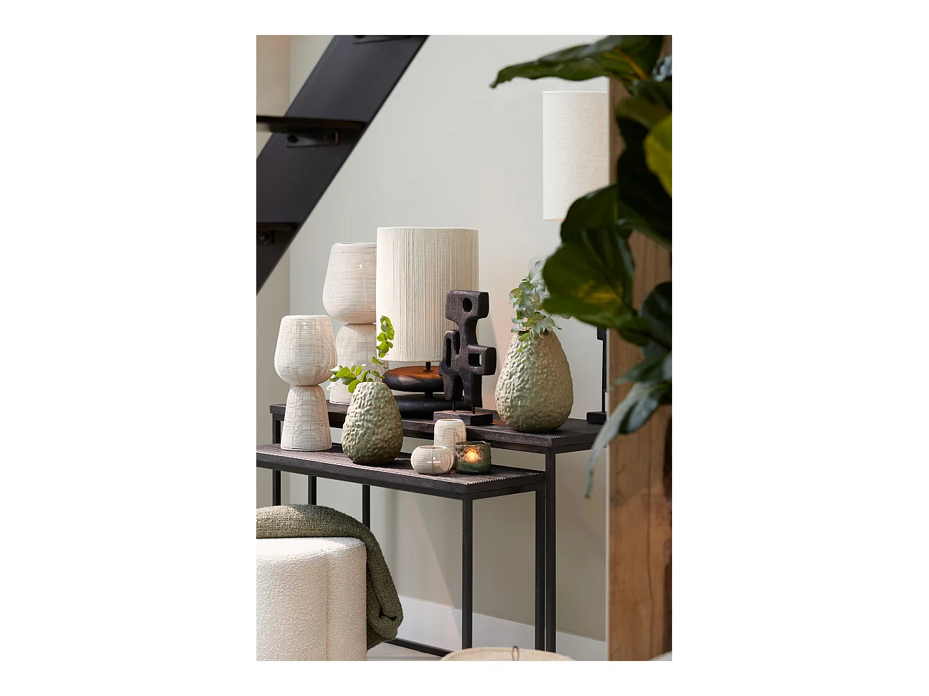 Vase AVOCAT - 22,5x22x29,5cm - Vert