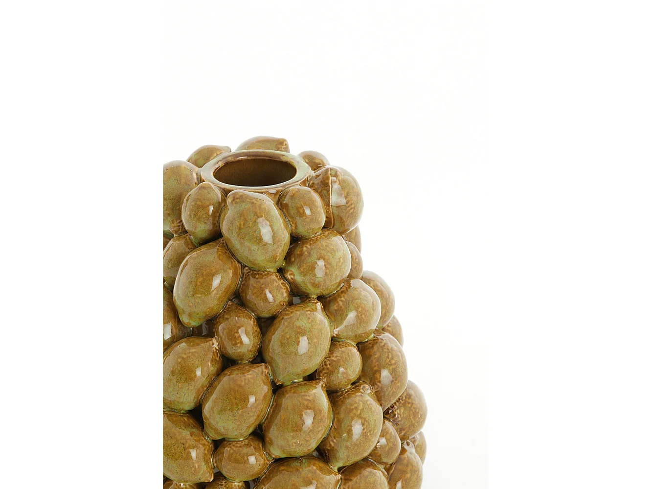 Vaas CITRUS - Ø19x21cm - Bruin