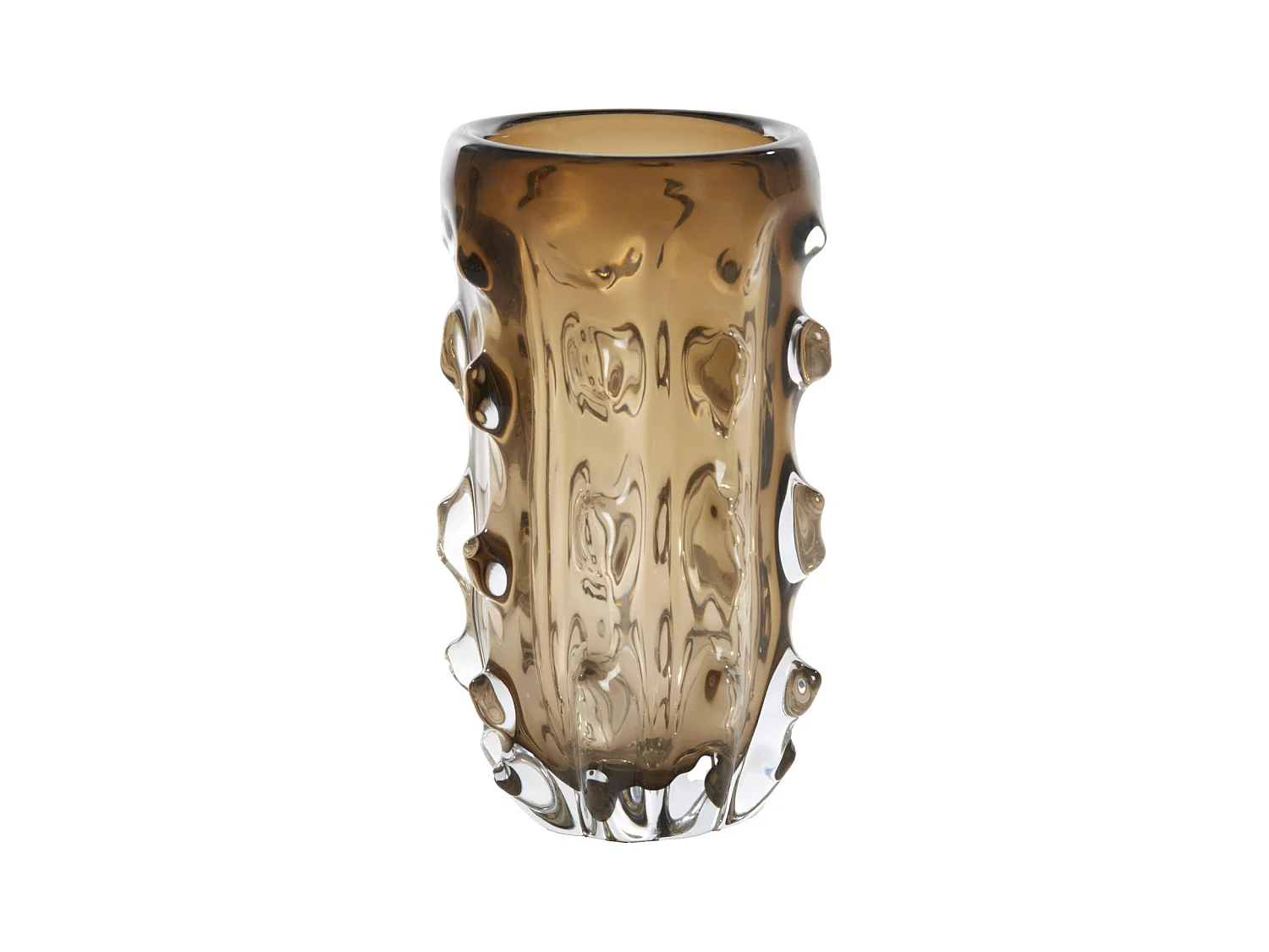 Vase TORBEN - Ø15x27,5cm - Marron