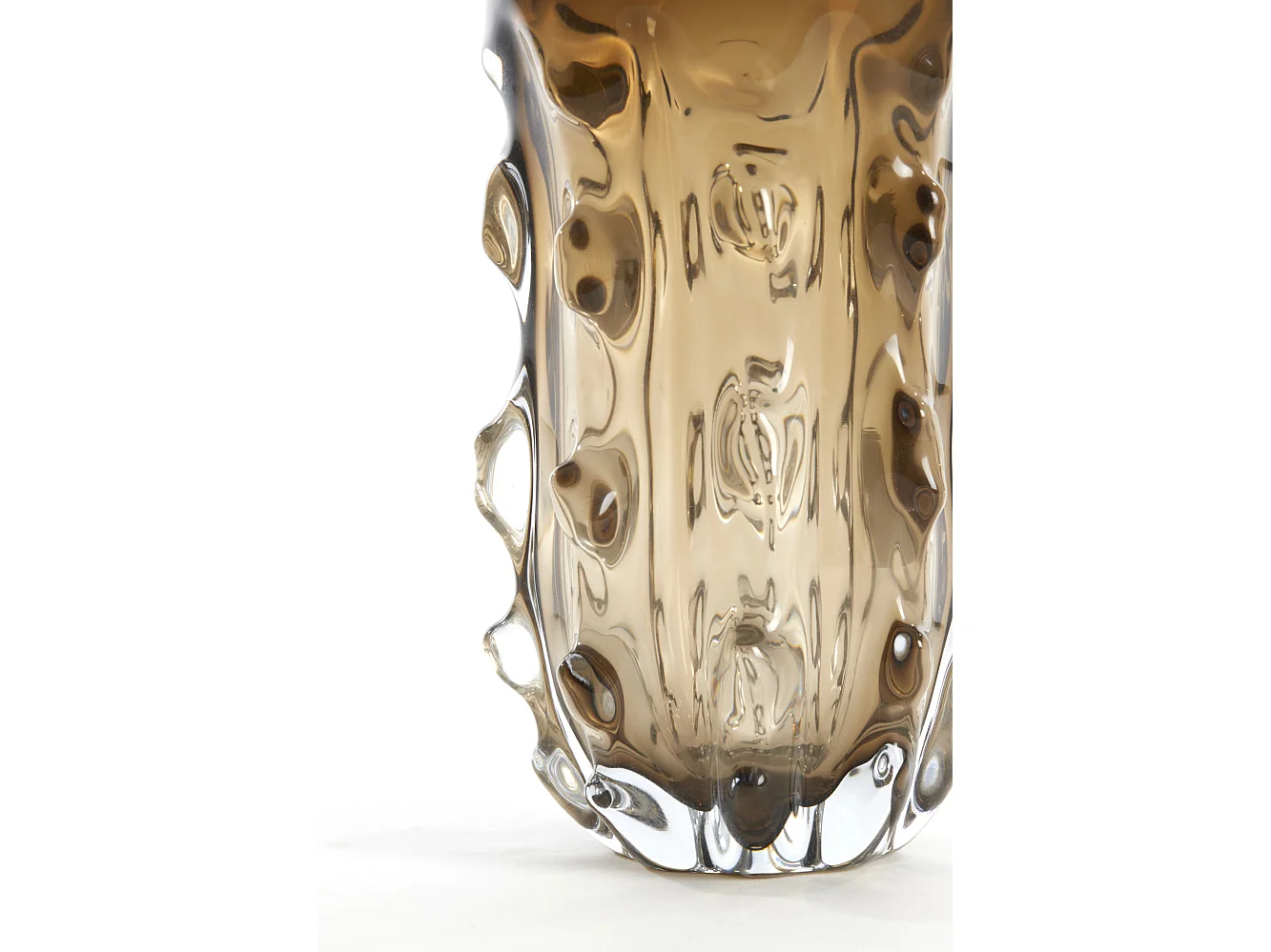 Vase TORBEN - Ø15x27,5cm - Marron