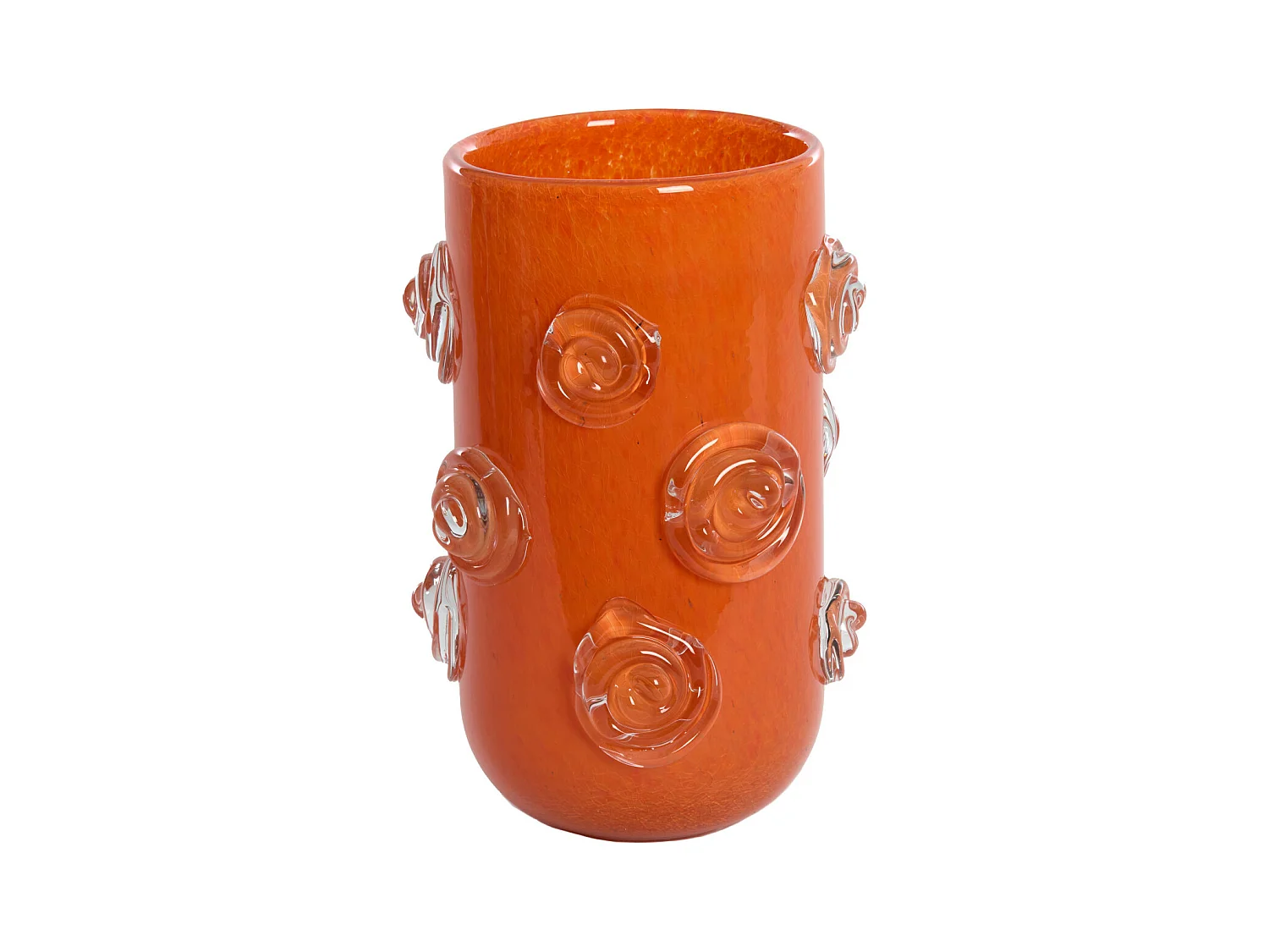 Jarrón BARENDA - Ø20x30cm - Naranja