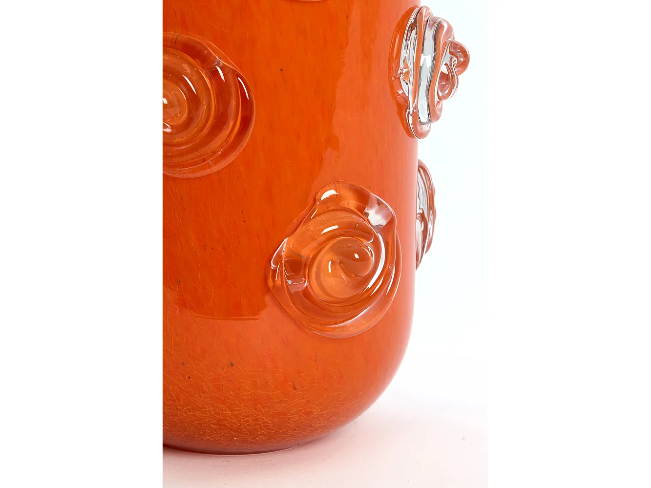 Jarrón BARENDA - Ø20x30cm - Naranja