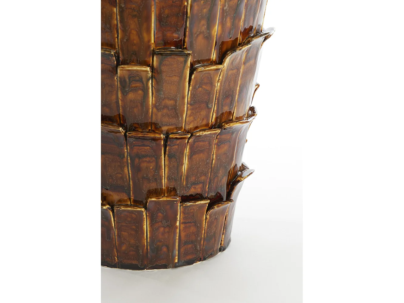 Vase BANYA - Ø33x43cm - Marron