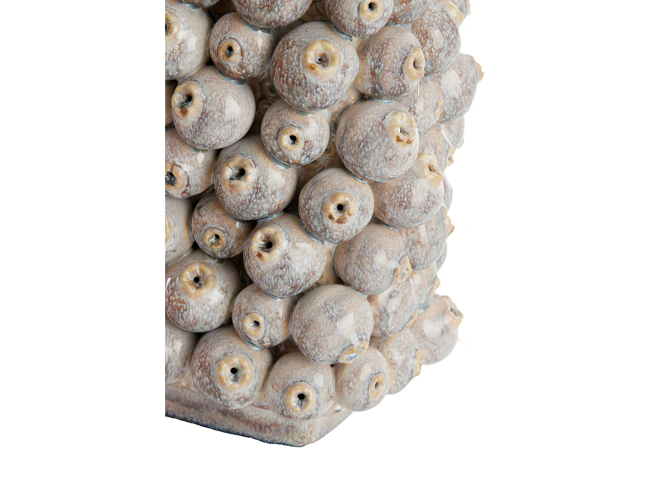 Vase NITALI - 20,5x16x26cm - Marron