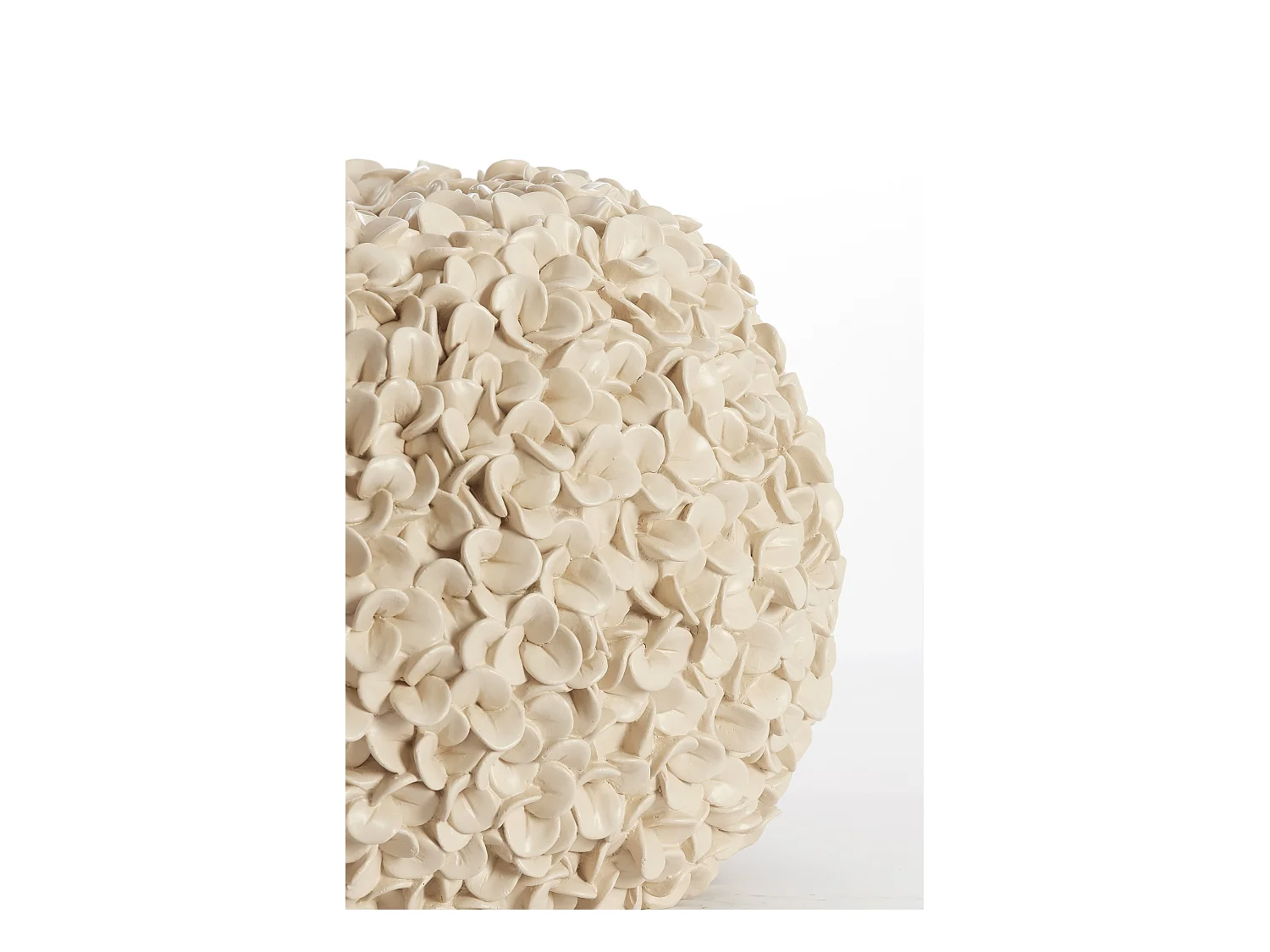 Vase PHYLIA - Ø47,5x30cm - Blanc