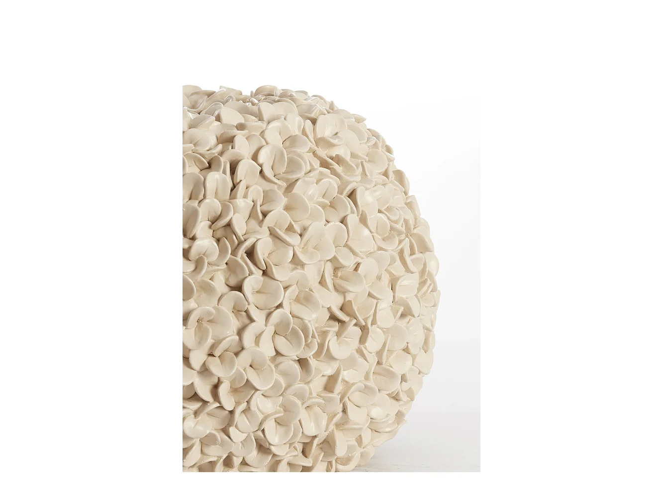 Vase PHYLIA - Ø47,5x30cm - Blanc