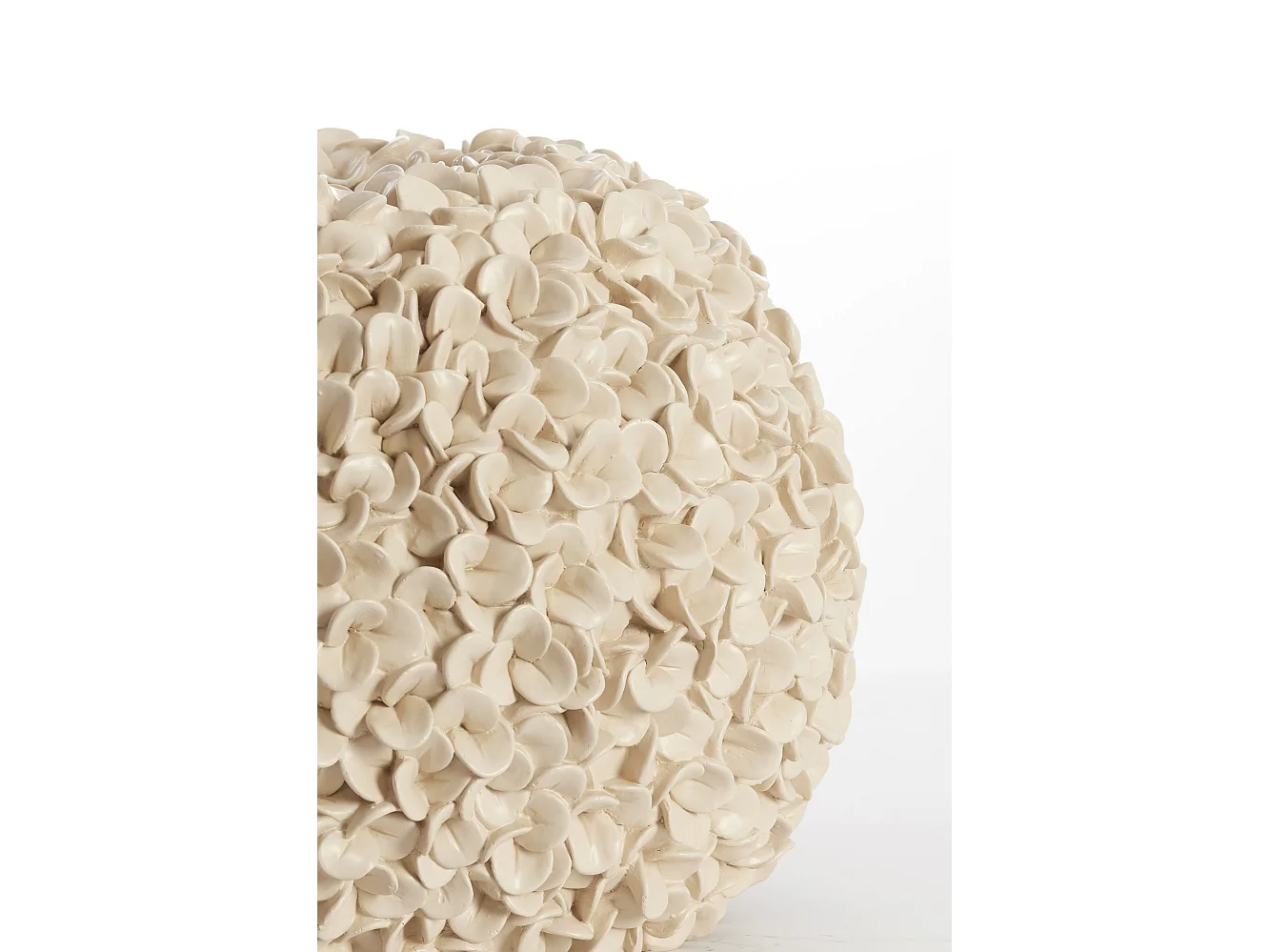 Vase PHYLIA - Ø47,5x30cm - Blanc