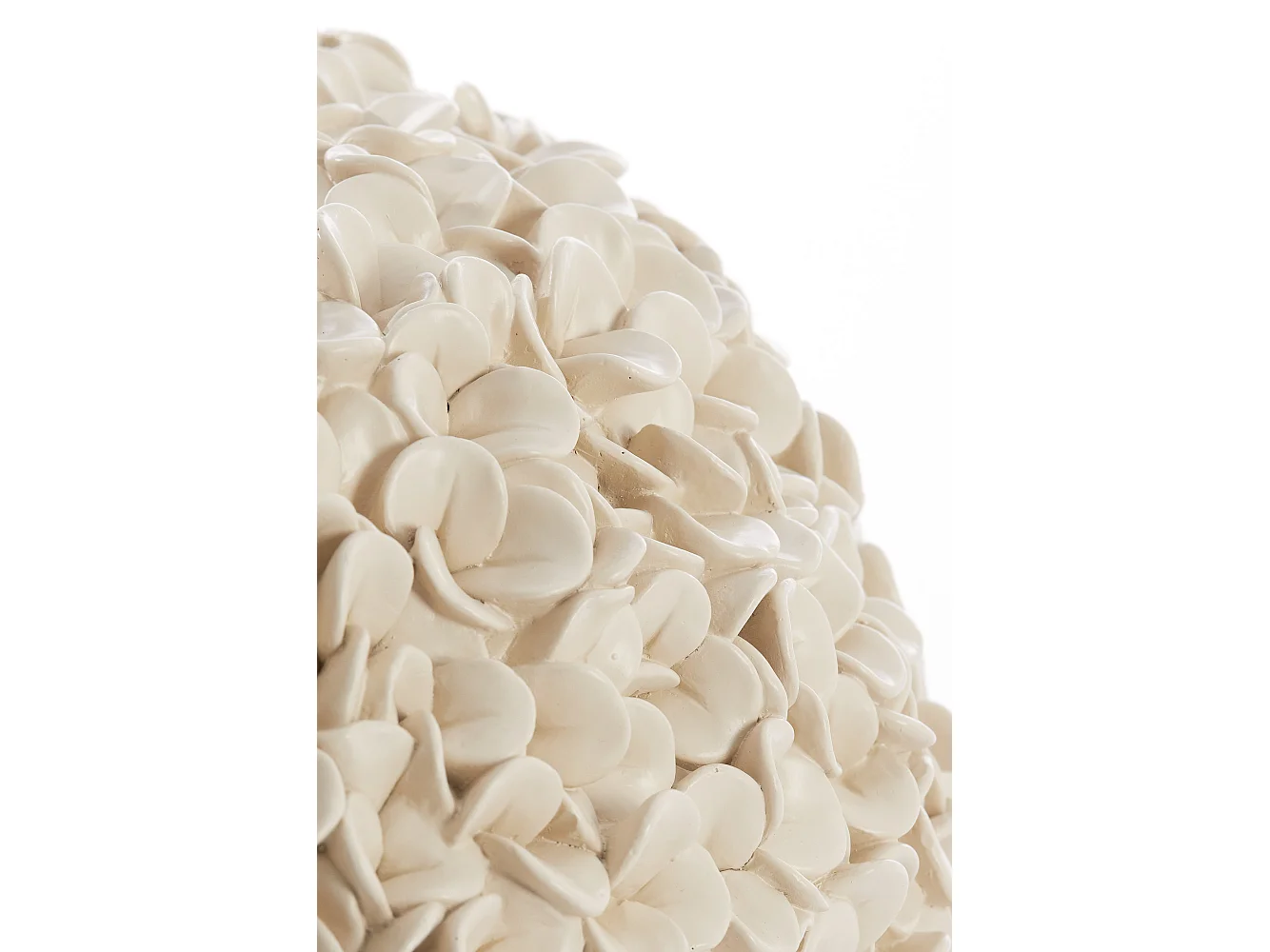 Vase PHYLIA - Ø47,5x30cm - Blanc