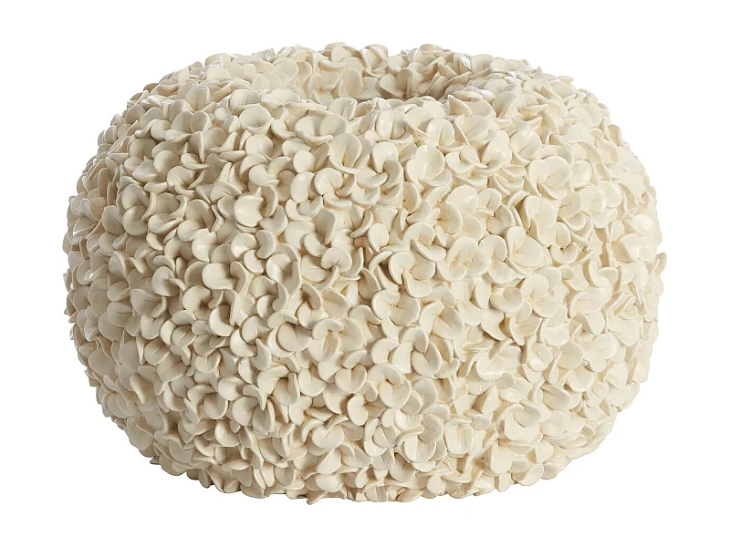 Vase PHYLIA - Ø47,5x30cm - Blanc